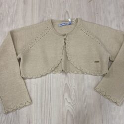 Cardigan Bambina Oro
