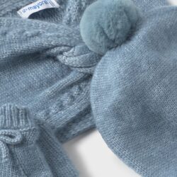 Completo Cappello Bambina Azzurro