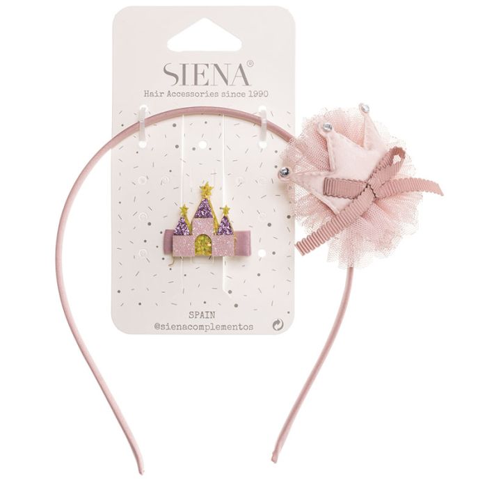 Set Cerchietto Molletta Capelli Bambina