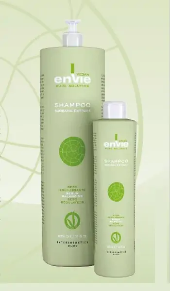Shampoo Sebo Equilibrante Capelli Envie Vegan 250ML e 1L