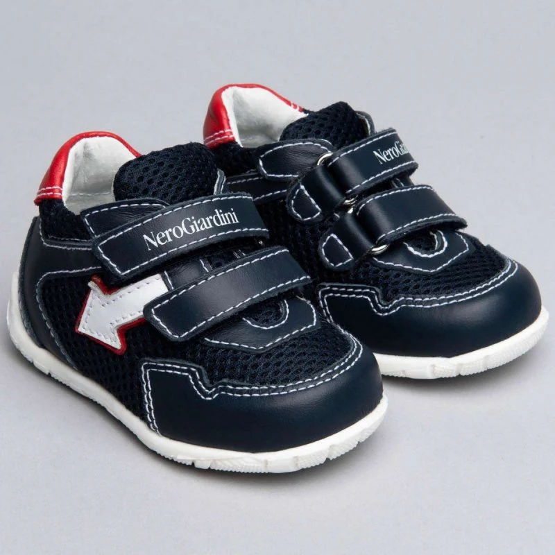 Sneakers primi passi Bambino Cile Incanto NeroGiardini - Image 2