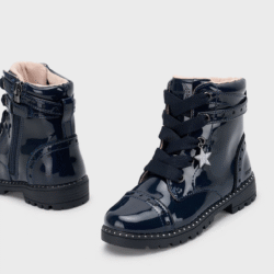 Stivaletti Blu Bambina