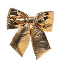 fiocco gold lame’ natale 40 x 40 cm
