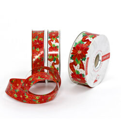 nastro in carta fantasie natalizie mm 31 x 100 mt