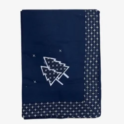 Copritavola Natalizio 6 Posti 140 x 180 cm Linea Oro