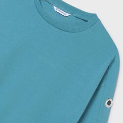 Felpa Bambina Ragazza Verde