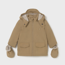 Giubbotto Neonato Beige