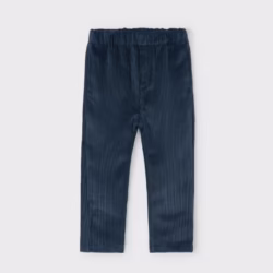Pantalone Blu Bambino Costine