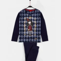 Pigiama Bambina Caldo Cotone Santoro