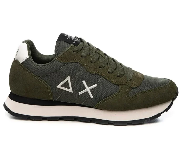Sneakers Uomo Tom Solid Militare Scuro Sun68