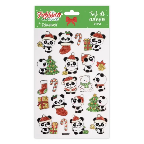 Set 21 Stickers Panda