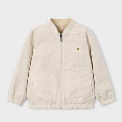 Giubbino Bambino Reversibile Beige