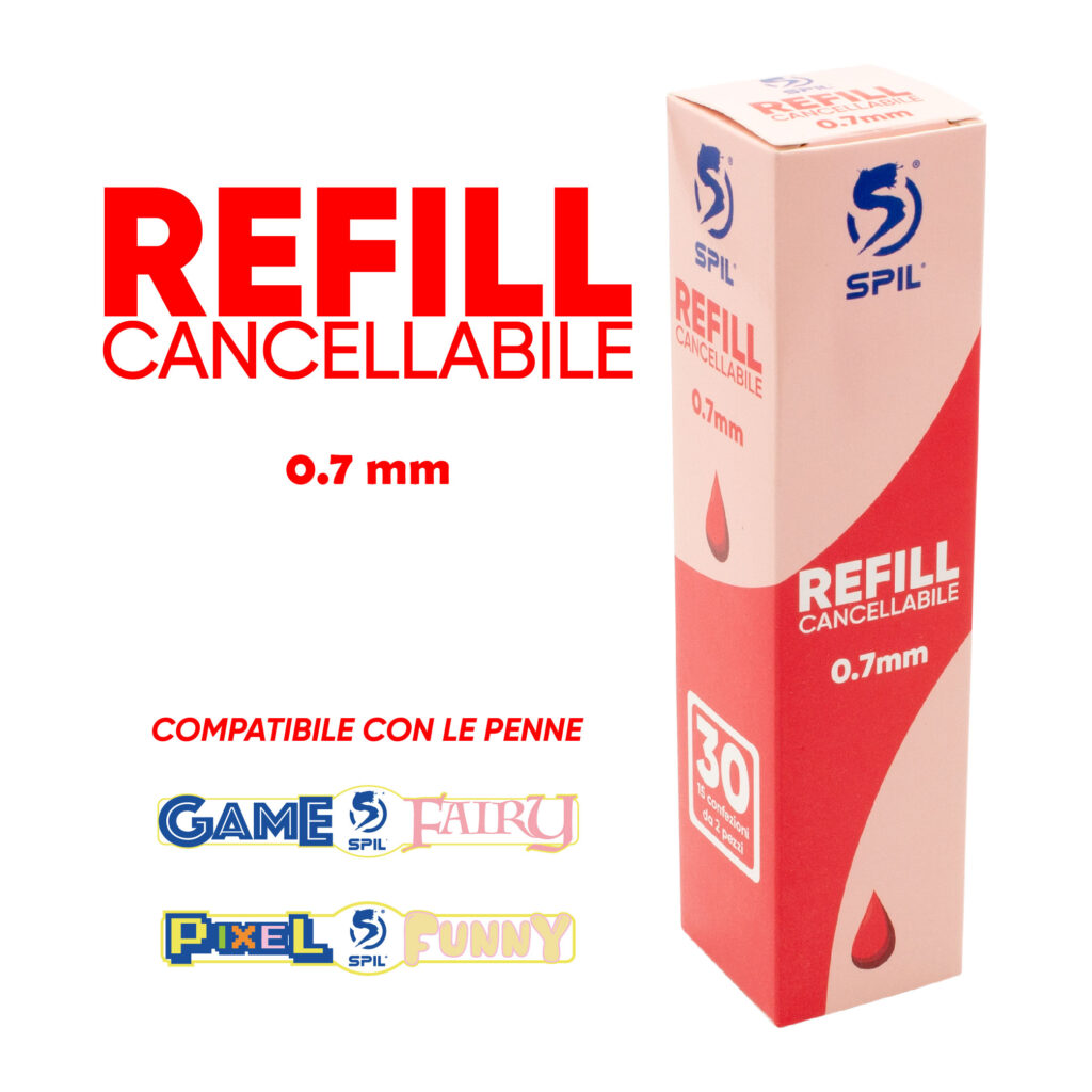 REFILL COMPATIBILE 0.7 mm SPIL Conf. 2 pezzi - Image 3