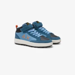 Scarpe Sneakers Bambino Genius Mid Avio Sun68