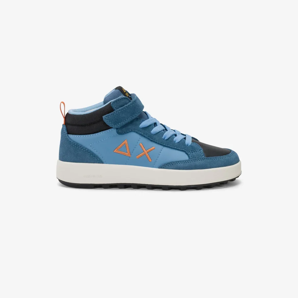 Scarpe Sneakers Bambino Genius Mid Avio Sun68