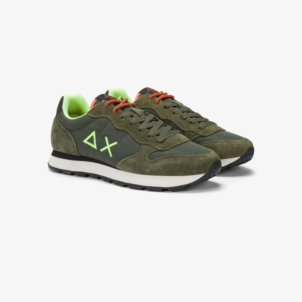 Sneakers Uomo Tom Fluo Militare Scuro Sun68 - Image 2
