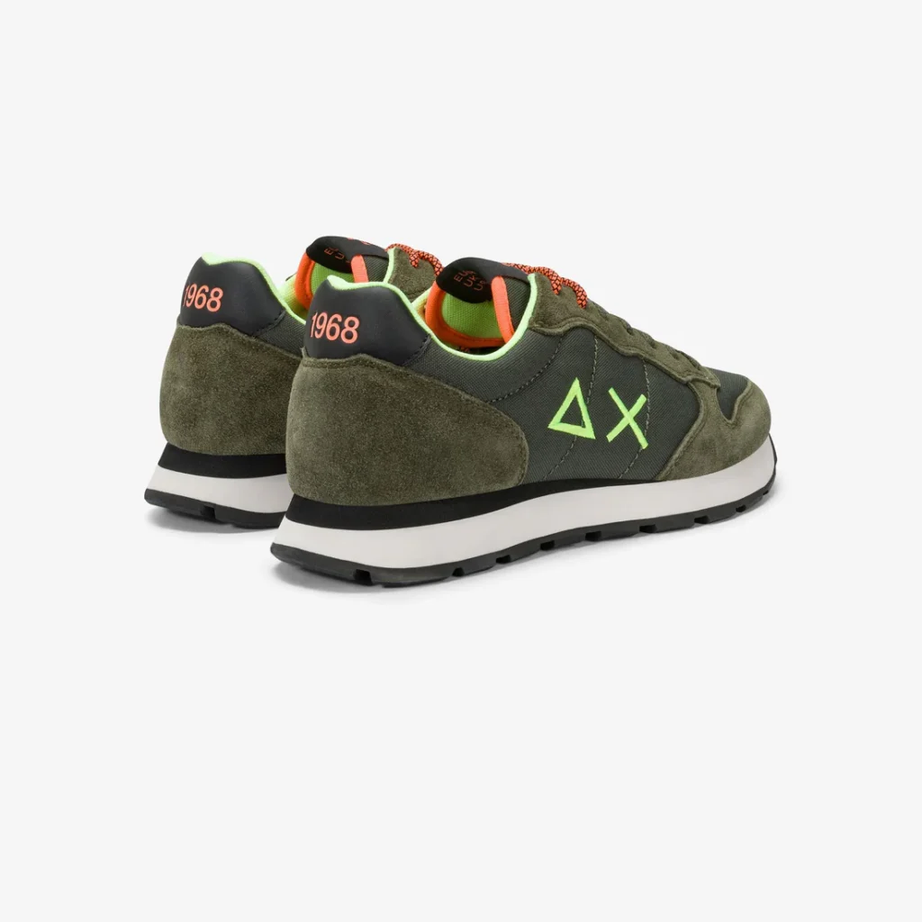 Sneakers Uomo Tom Fluo Militare Scuro Sun68 - Image 3