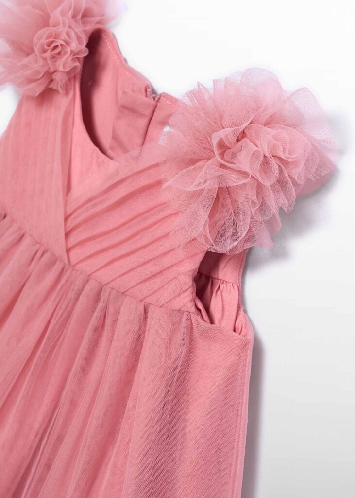 Vestito Bambina Ragazza Rosa - Image 2