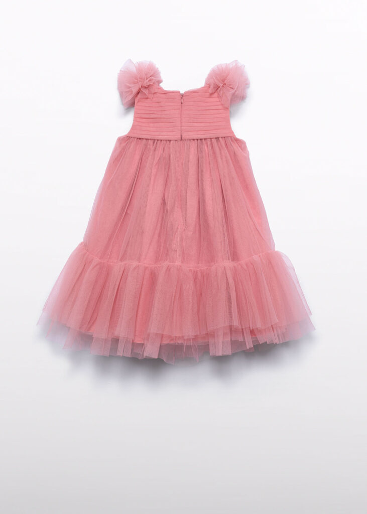 Vestito Bambina Ragazza Rosa - Image 3