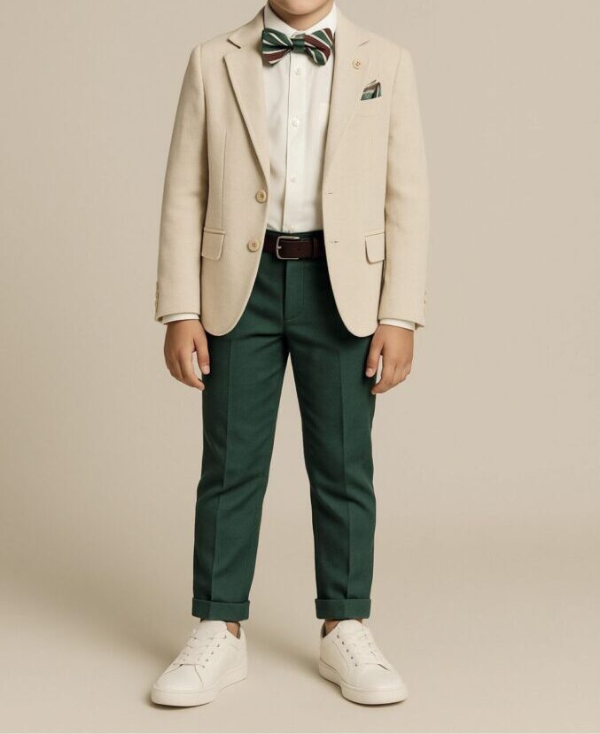 Abito completo Bambino Ragazzo Beige