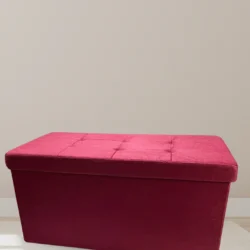 Pouf Velluto Claire 76 x 38 x 38 cm Linea Oro