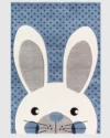 Tappeto Arredo Diamond Rabbit 80 x 150 cm Linea Oro