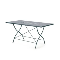 Tavolo ribaltabile lamiera stirata 160 x 95 cm MWH