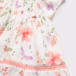Vestito Neonata Fantasia Fiori