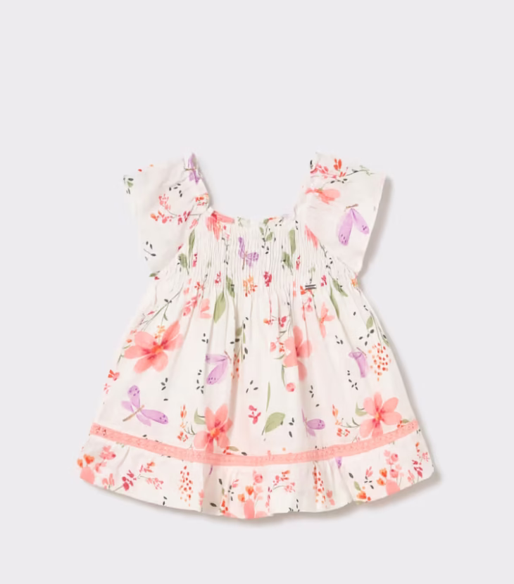 Vestito Neonata Fantasia Fiori