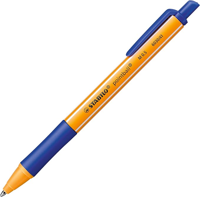 penna sfera a scatto stabilo pointball rt 0.5 mm conf. 10 - Image 3