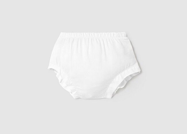 Culotte Neonata Bianco