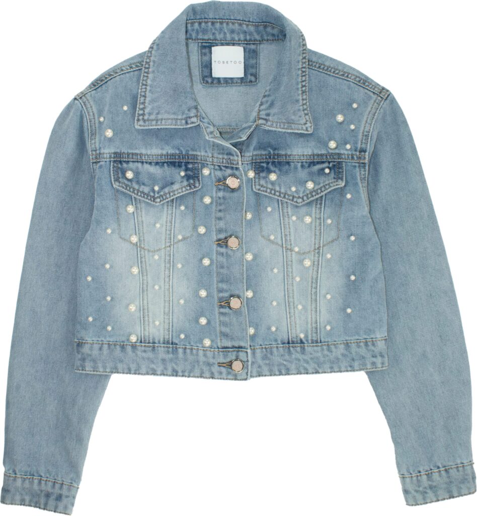 Giubbino Jeans Bambina Ragazza