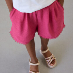 Pantaloncino Bambina Fucsia
