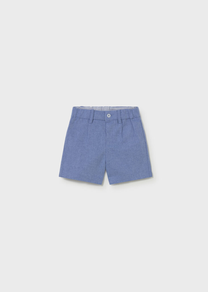 Pantaloncino Neonato Bambino Azzurro - Image 2