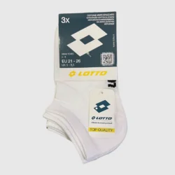 Salvapiede Bambini Cotone 3 Paia Lotto