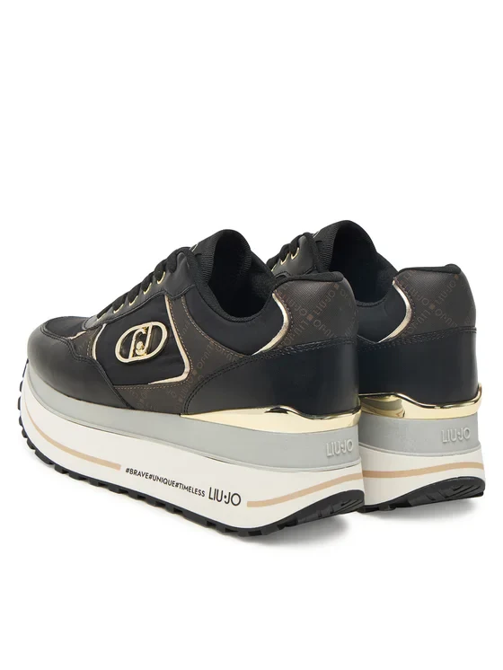 Sneakers Donna super platform in pelle LIU JO - Image 3