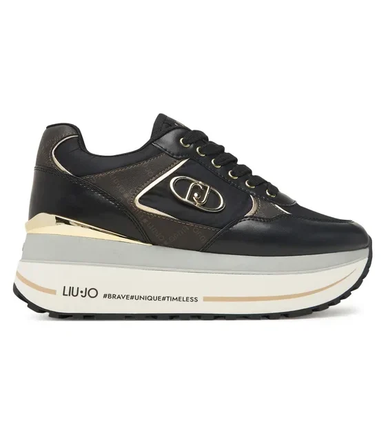 Sneakers Donna super platform in pelle LIU JO