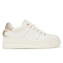 Sneakers donna bianca/oro Guess