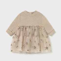 Vestito Neonata Stelline Oro