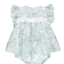 Vestito Neonata Verde