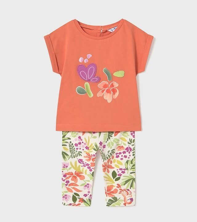 Completo Leggings Neonata