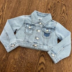 Giubbino Jeans Bambina