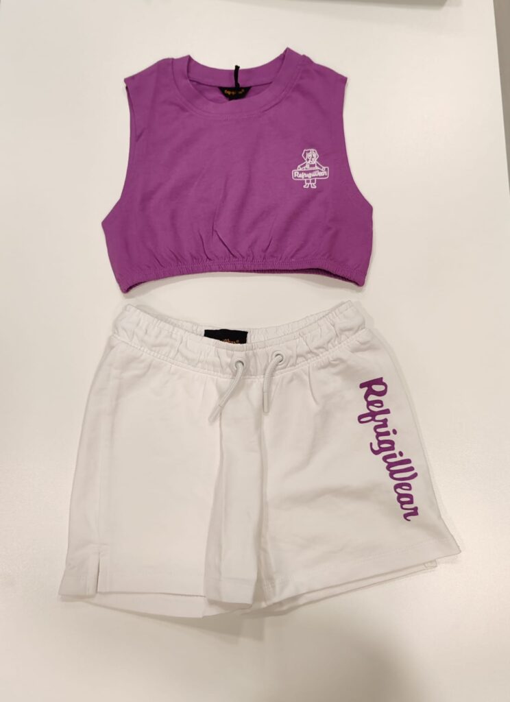 Completo Pantaloncino Bambina Ragazza - Image 2