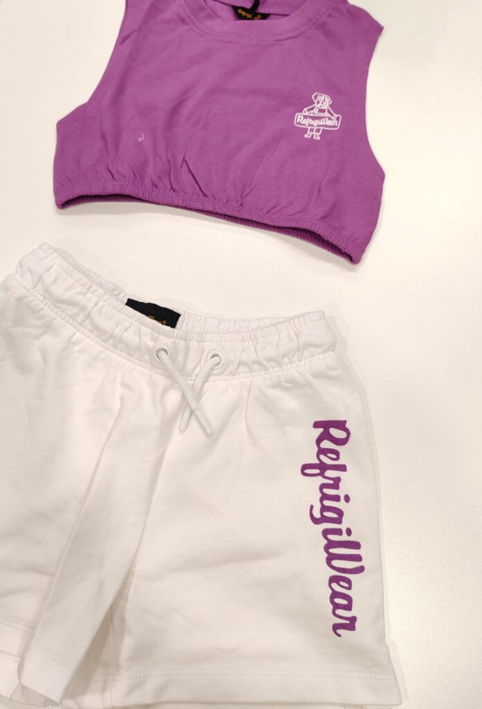 Completo Pantaloncino Bambina Ragazza - Image 4