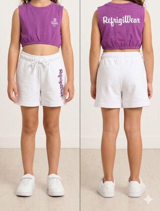 Completo Pantaloncino Bambina Ragazza