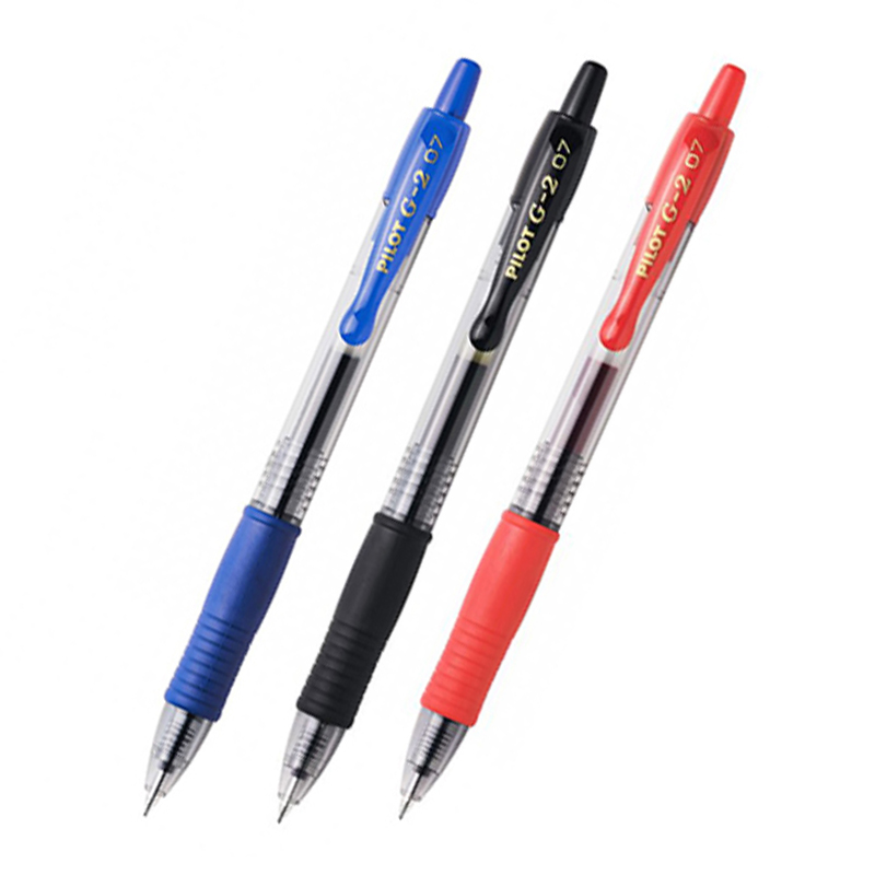 penna gel a scatto pilot g-2 0.7 mm conf. 12 pezzi