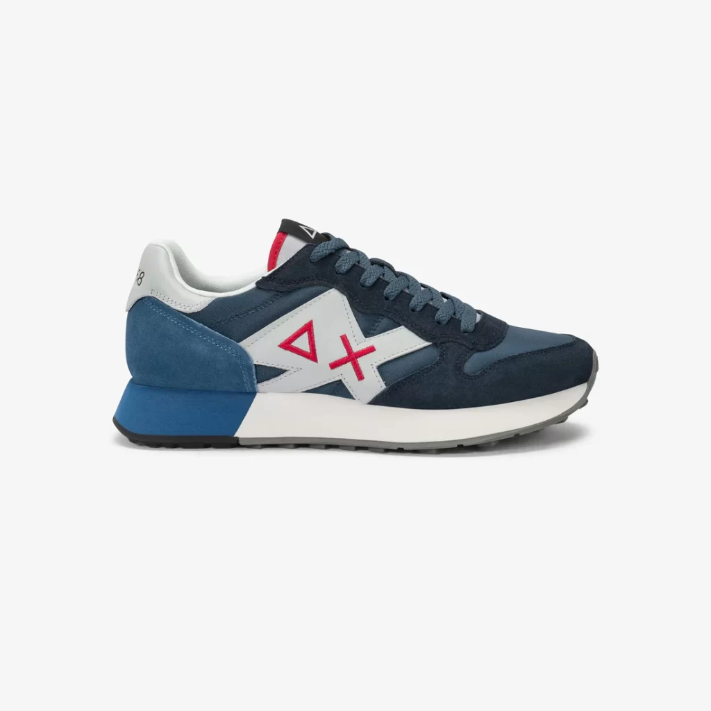 Sneakers uomo in pelle e tessuto Jaki 2.0 Solid Sun 68