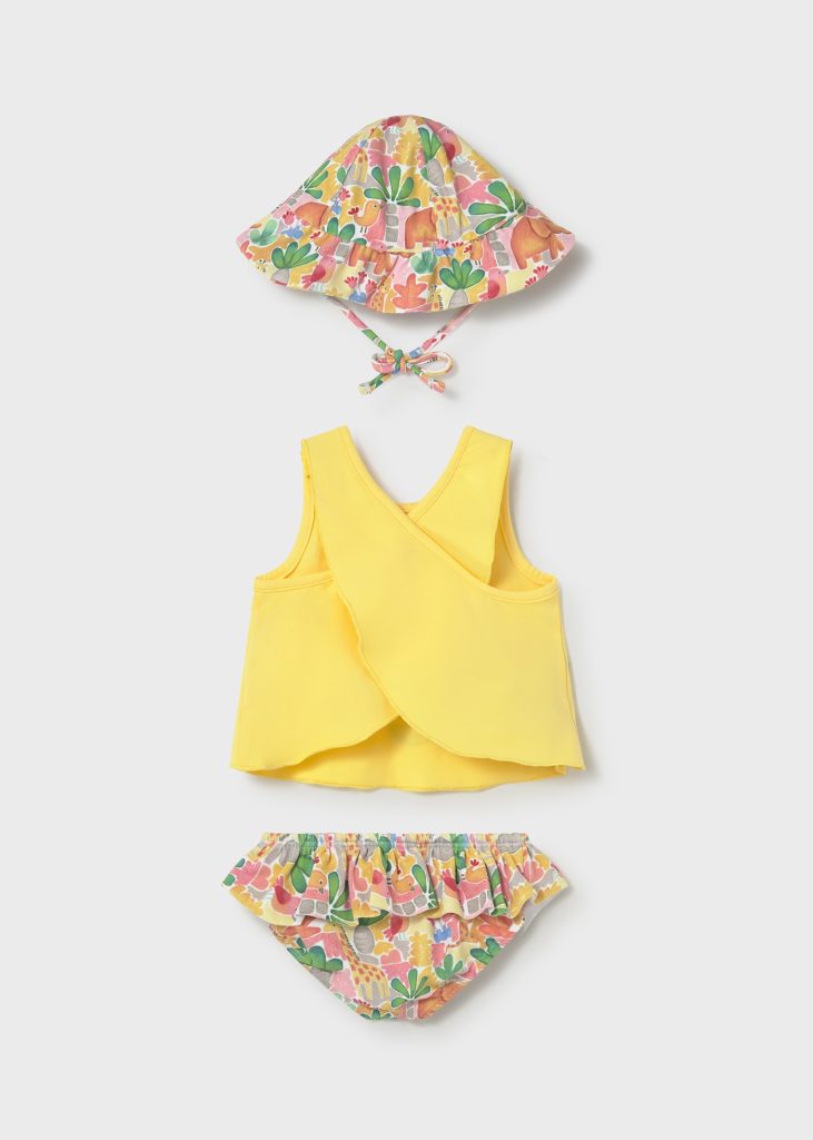 Completo Costume Neonata Giallo - Image 2