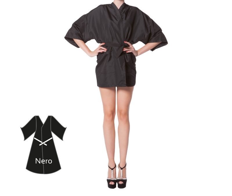 Kimono Camice Corto Setuss Nero
