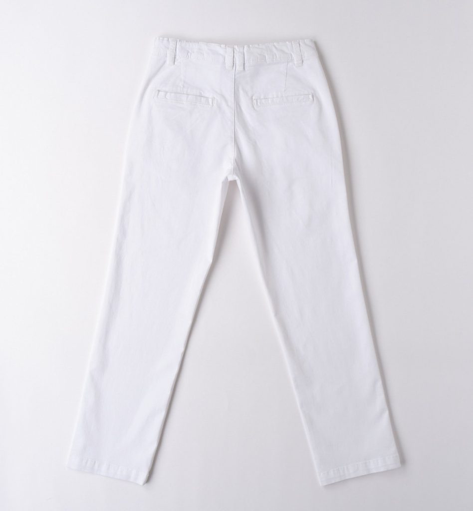 Pantalone Bambino Bianco - Image 3